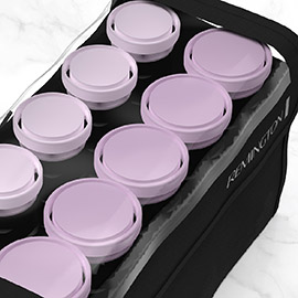 Compact Hot Rollers Hair Curlers For Long and Short Hair Remington